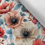 Takoy Vízálló poliészter TD/NS virágok kék levelekkel