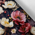 Takoy Vízálló poliészter TD/NS MAXI 3D poppy minta sötét alapon