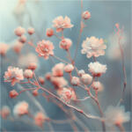 Takoy Panel vízálló poliészterből 49x49 nyári virágok 6