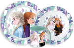  Disney Jégvarázs Ice Magic étkészlet, micro műanyag szett bögrével 350 ml (JVL22261) - oliviashop