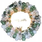  Lufi Zöld-fehér Esküvői Girland Esküvő Fiú Babaváró 178 Db (GIRLANDA BALONOWA ZIELONO BIAŁA DEKORACJA)