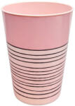  Pohár Műanyag Mintás 400ml - Pasztel Rózsaszín