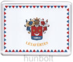  Létavértes címere hűtőmágnes (műanyag keretes)