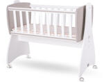 Lorelli First Dreams ringatható bölcső 105x55 - White / String New - aprotalpak