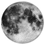 Guangxing Feng Toys Puzzle Rotund Luna 1000 Piese (GXF1000Y-7B) Puzzle