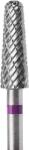 Everin Capăt Freză Bit Tungsten Carbide Mov 4x12mm BTE-23M - Profesional pentru Gel și Acryl | Everin (BTE-23M)