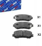 Japko Első Fékbetétek Nissan Qashqai II 1.6-HOZ