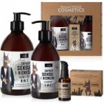 LaQ Nagy Szett Ajándék gél szappan sampon szakállolaj Ajándék Neki (5906168106590)