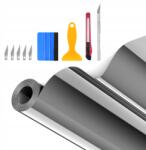  Tph Fólia Autólámpákhoz Világos-Fekete Csatornákkal +Szerszámok 30x200cm (FOLIA DO PRZYCIEMNIANIA LAMP CZARNA)