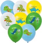  Latex Lufi Dinoszaurusz Hélium Születésnap Bál Party 8 Db