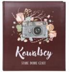  Nagy fotóalbum 50 lap Az Ön nyomtatása Családi krónika (ALB50_UV)