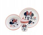 Thermobaby Edénykészlet műanyag Minnie Mouse Micro tányér tál pohár (THE052022_Minnie)