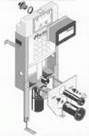 Geberit Rame de montare Huter pentru WC, 10 bucati intr-o cutie ecologica HU-WC1011-G (HU-WC1011-G)