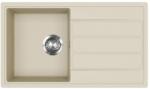 Evido EASY 45 S gránit mosogató, 760 x 440 mm, bézs (105980) - novatop