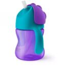 Philips Avent Bendy Szívószálas itató pohár, 9h+ (SCF796/02) lila-zöld (SCF796/02)