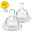 Philips Avent Classic+ SCF631/27 2 x 1 lyukú újszülött pótcumi 0h+ (SCF631/27)