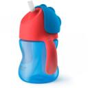 Philips Avent Bendy Szívószálas itató pohár, 9h+ (SCF796/01) kék-piros (SCF796/01)