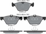 TEXTAR Set Placute Frana, Frana Disc 2472201 Mercedes-Benz E-Class/E-Class T-Model