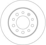 TRW Disc Frana Df4282 Hyundai Coupe I/Coupe Ii/Tiburon