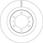 TRW Disc Frana Df7880S Lexus Gx Toyota 4 Runner V/Land Cruiser/Land Cruiser Prado