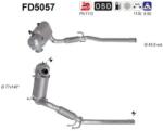 AS Filtru Funingine/Particule, Sist. De Esapament Fd5057 Seat Ibiza Iv Vw Polo