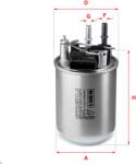 SOFIMA Filtru Combustibil S1408Nr Nissan Juke