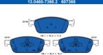 ATE Set Placute Frana, Frana Disc 13.0460-7368.2 Ford Transit Connect (13.0460-7368.2)