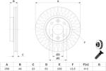 Bosch Disc Frana 0986479A86 Dacia Jogger/Logan Ii/Logan Iii/Logan Mcv Ii/Sandero Ii (0986479A86)