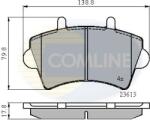 COMLINE Set Placute Frana, Frana Disc Cbp01035 Nissan Interstar Opel Movano A