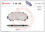 BREMBO Set Placute Frana, Frana Disc P56100 Nissan Qashqai Ii/X-Trail Iii Renault Kadjar (P56100)
