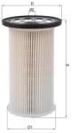 MAHLE Filtru Combustibil Kx386 Audi A3/Q2/Q3/Tt Cupra Formentor/Leon/Leon Sportstourer (KX386)