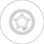 TRW Disc Frana Df6896S Mercedes-Benz A-Class/B-Class/Cla/Cla Shooting Brake/Eqa/Eqb