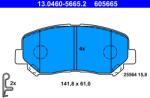 ATE Set Placute Frana, Frana Disc 13.0460-5665.2 Mazda Cx-5