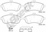 BRECK Set Placute Frana, Frana Disc 243060070100 Mercedes-Benz C-Class/C-Class T-Model
