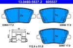ATE Set Placute Frana, Frana Disc 13.0460-5537.2 Hyundai I30