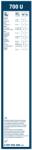 Bosch Lamela Stergator 3397004489 Citroën C-Zero/Jumpy Ii Fiat Scudo Ford Transit