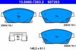 ATE Set Placute Frana, Frana Disc 13.0460-7263.2 Chevrolet Cruze/Orlando/Trax/Volt (13.0460-7263.2)