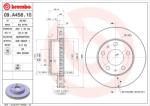 BREMBO Disc Frana 09. A458.10 Citroën Jumper Ii Fiat Ducato Peugeot Boxer