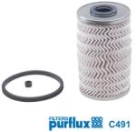 PURFLUX Filtru Combustibil C491 Nissan Interstar/Nv400/Primastar Opel Movano A/Movano B (C491)