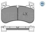MEYLE Set Placute Frana, Frana Disc Punte Fata 0252058117/Pd Land Rover Defender