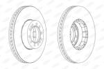 BERAL Disc Frana Bcr134A Man Sü Renault Trucks Agora/Ares/Iliade/Magnum/Manager (BCR134A)