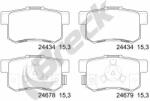 BRECK Set Placute Frana, Frana Disc 244340070400 Honda Accord Viii/Cr-V Ii/Cr-V Iv