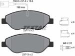 TEXTAR Set Placute Frana, Frana Disc 2371104 Alfa Romeo Mito Chrysler Delta Fiat Stilo (2371104)