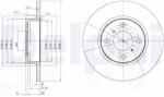 DELPHI Disc Frana Bg3769 Opel Agila Suzuki Wagon R/Wagon R+ Vauxhall Agila Mk I (BG3769)