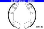 ATE Set Saboti Frana 03.0137-0509.2 Suzuki Swift Iv