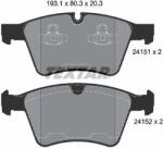 TEXTAR Set Placute Frana, Frana Disc 2415101 Mercedes-Benz Gl-Class/M-Class/R-Class