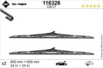 SWF Lamela Stergator Fata 116326 Opel Meriva A/Zafira A