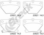 BRECK Set Placute Frana, Frana Disc 235210070410 Toyota Celica/Corolla/Corolla Verso