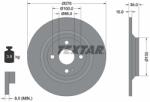 TEXTAR Disc Frana 92188303 Eunos Roadster Ii Mazda Mx-5 Ii
