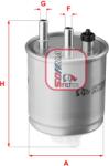 SOFIMA Filtru Combustibil S4117Nr Renault Kangoo/Kangoo / Grand Kangoo Ii/Laguna (S4117NR)